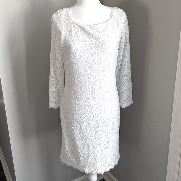 NWT Diane Von Furstenberg Lace Dress - Picture 3 of 10